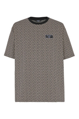 t-shirts-et-polos-noirs-avec-bordure-cotelee