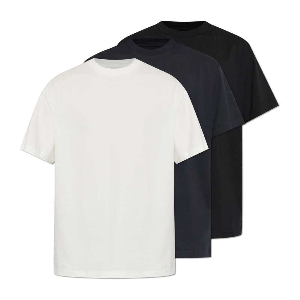 Jil Sander Mannelijk Wit Tops Heren, 2XL, T-Shirts