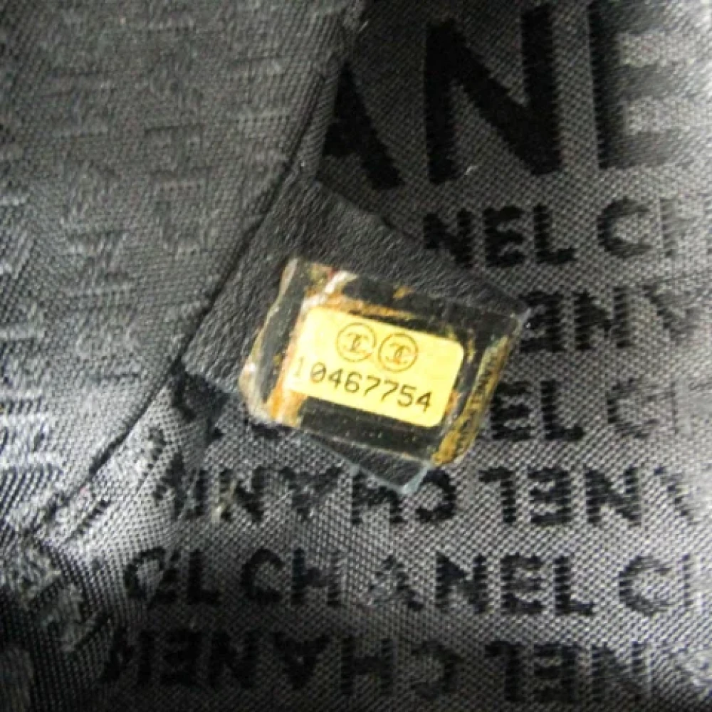 Chanel Vintage Pre-owned Fabric chanel-bags Black Dames