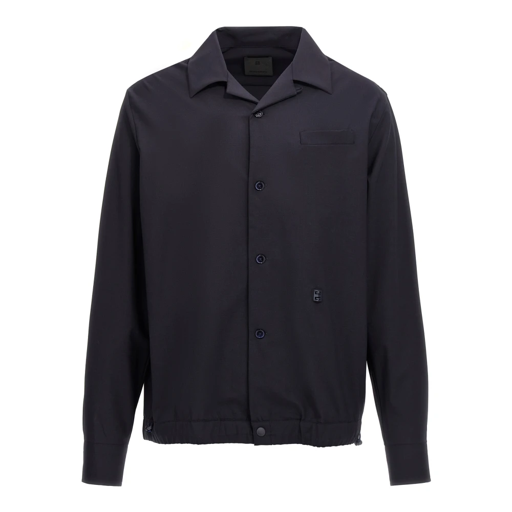 Givenchy Men's Blue Overshirt