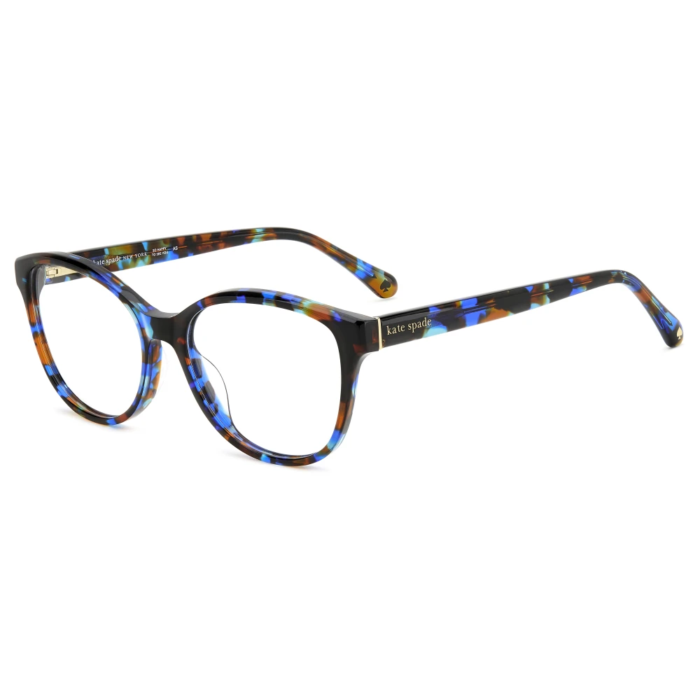 Kate Spade Svart Blå Havana Glasögonbågar Rosalind/G Multicolor, Unisex