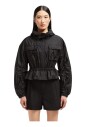 veste-noire-a-capuche-peplum-nylon-leger