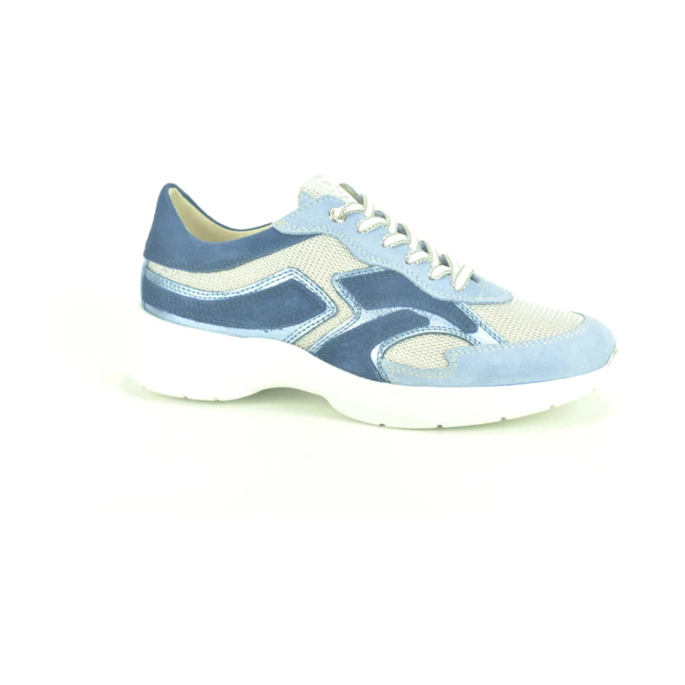 DL Sport Lycra Sneaker Dames Schoenen Blauw