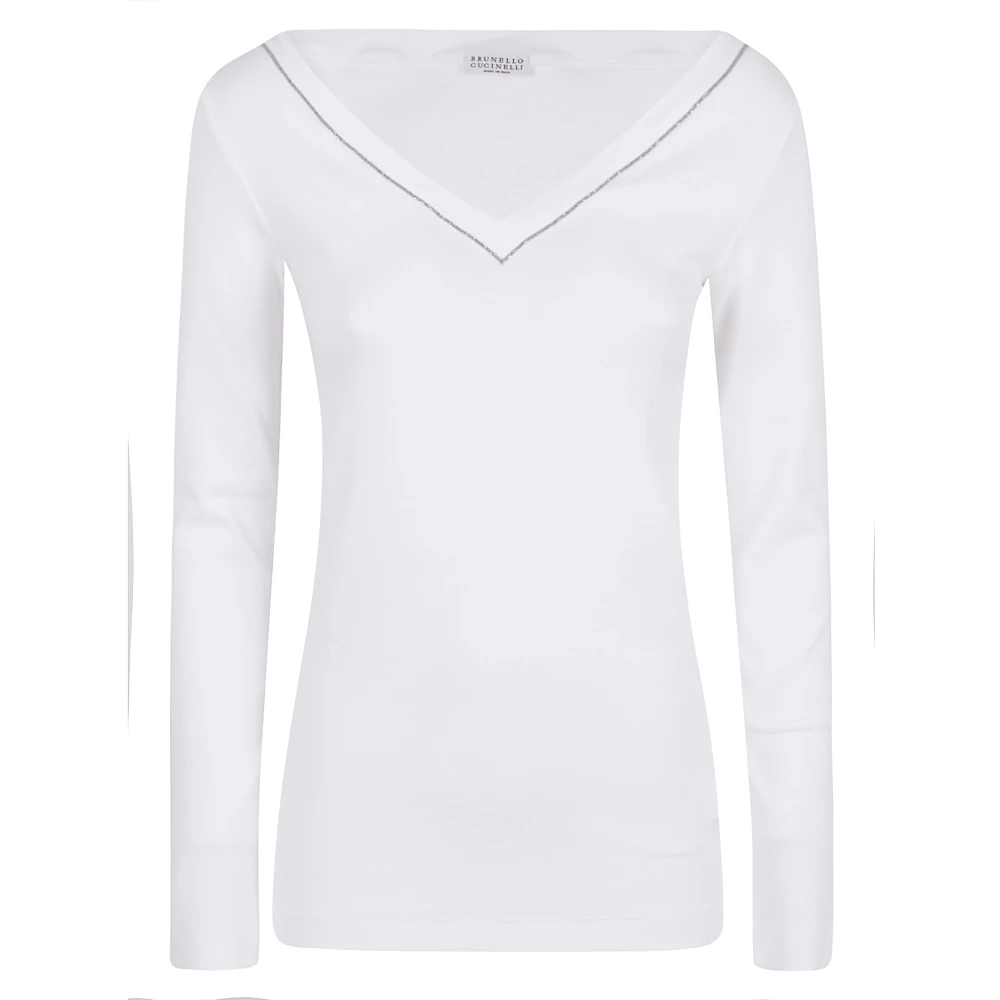 Tops > Long Sleeve Tops - - Brunello Cucinelli - Modalova