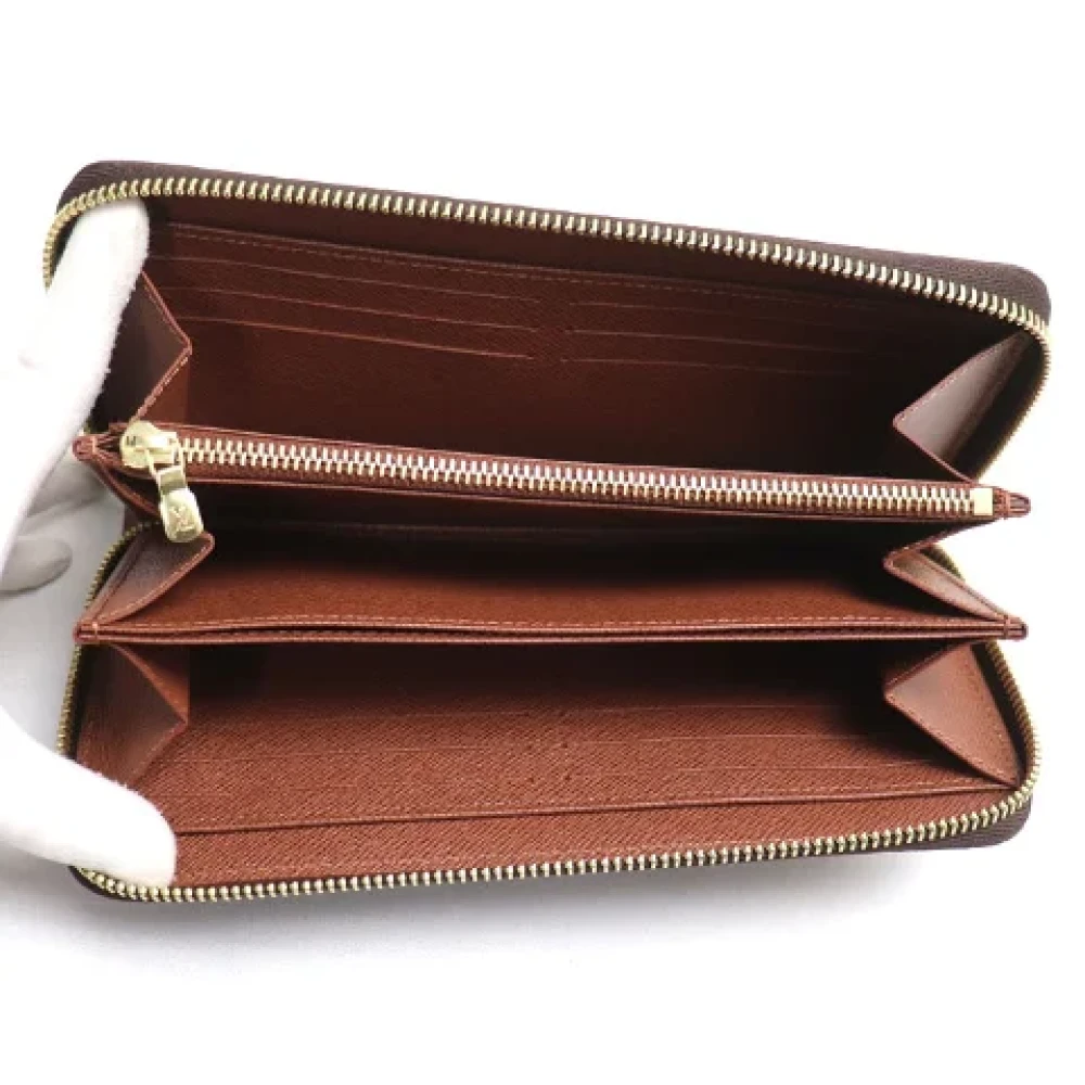 Louis Vuitton Vintage Pre-owned Canvas wallets Brown Dames
