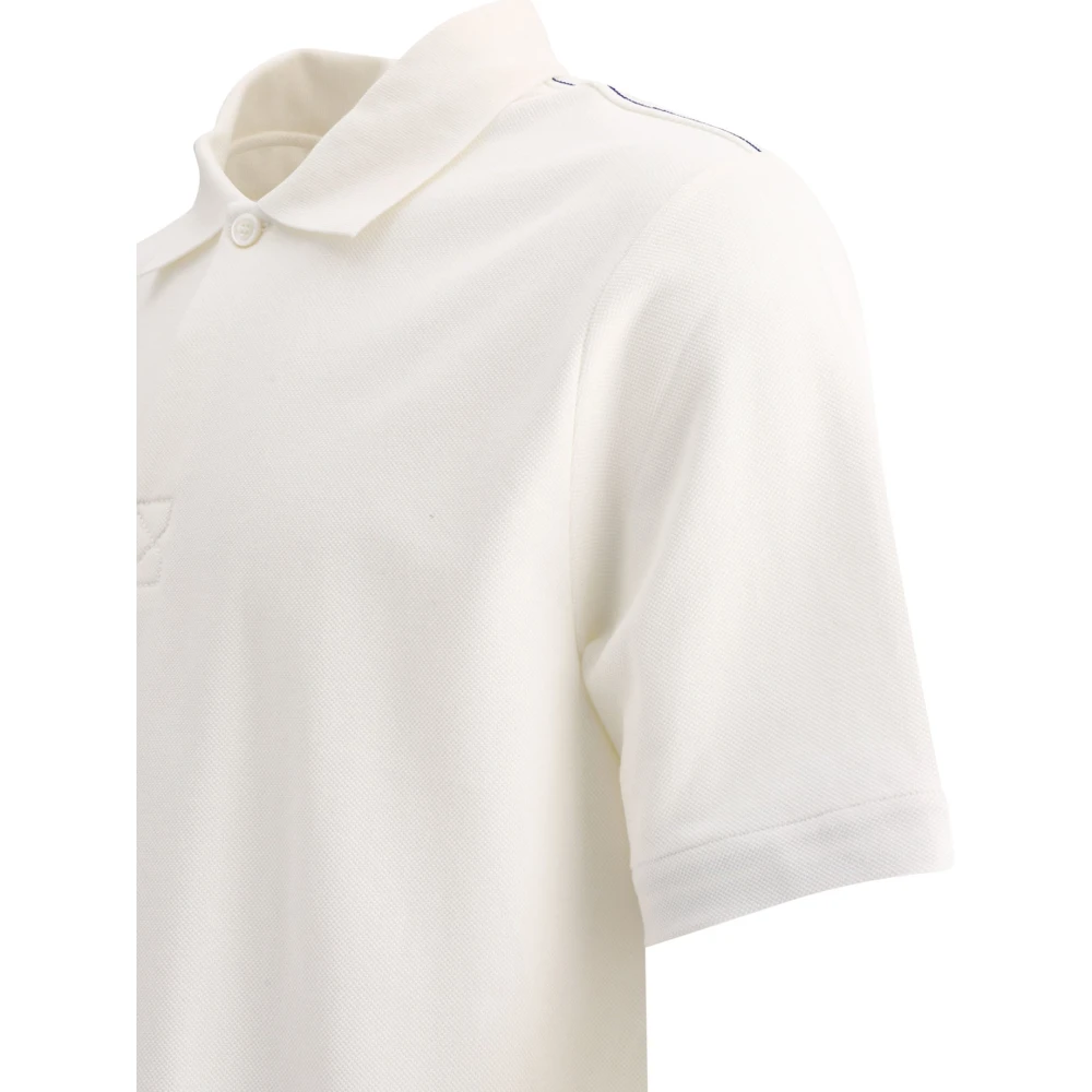 Burberry Polo Shirts White Dames