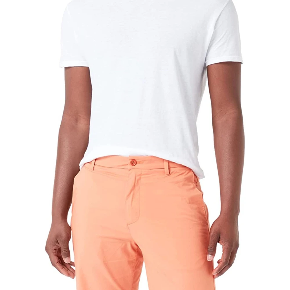 Dockers Moderne Chino Shorts Orange Heren