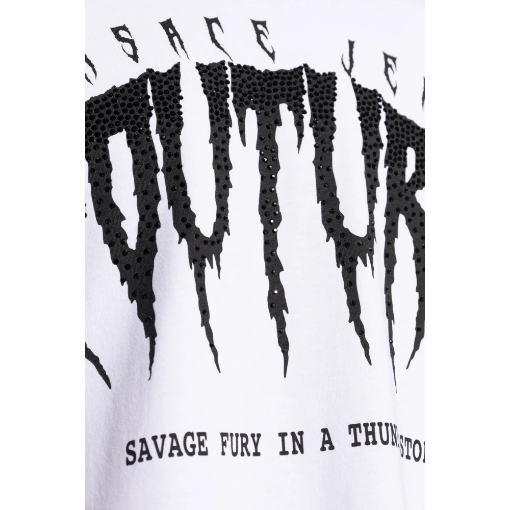 Versace Jeans Couture T-shirt met print White Heren
