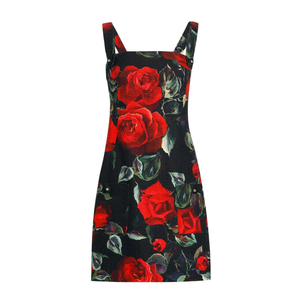 Dolce & Gabbana Multicolor Bloemenjurk Dameskleding Multicolor Dames