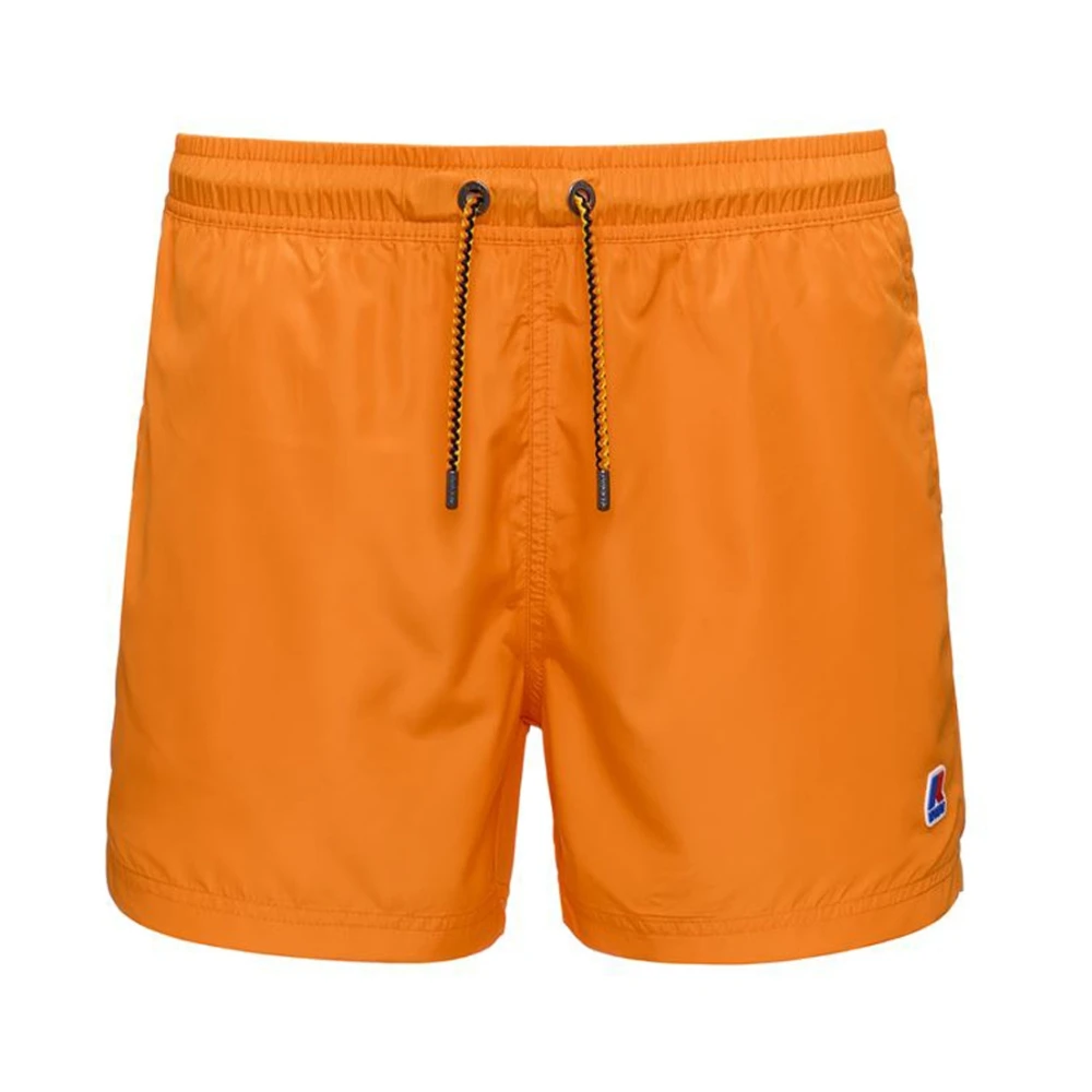 K-Way Uomo Arancione Costumi Da Bagno, M, New,