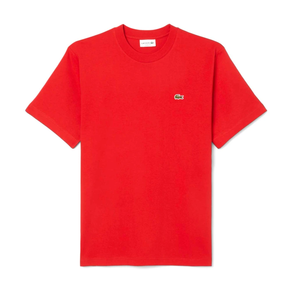 Lacoste Uomo Rosso Top, L, New,