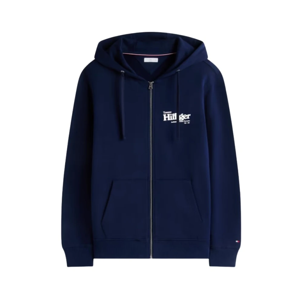 Tommy Hilfiger Uomo Blu Felpe, S, New,