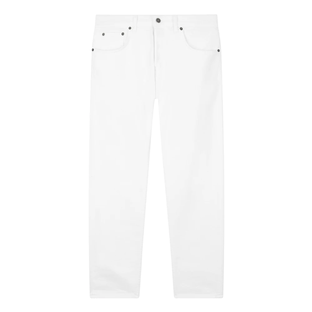 Dondup Witte Stijlvolle Broek White Heren