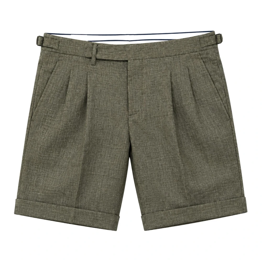 Briglia Green Casual Shorts, Male, 2XL, Amalfis Bermuda