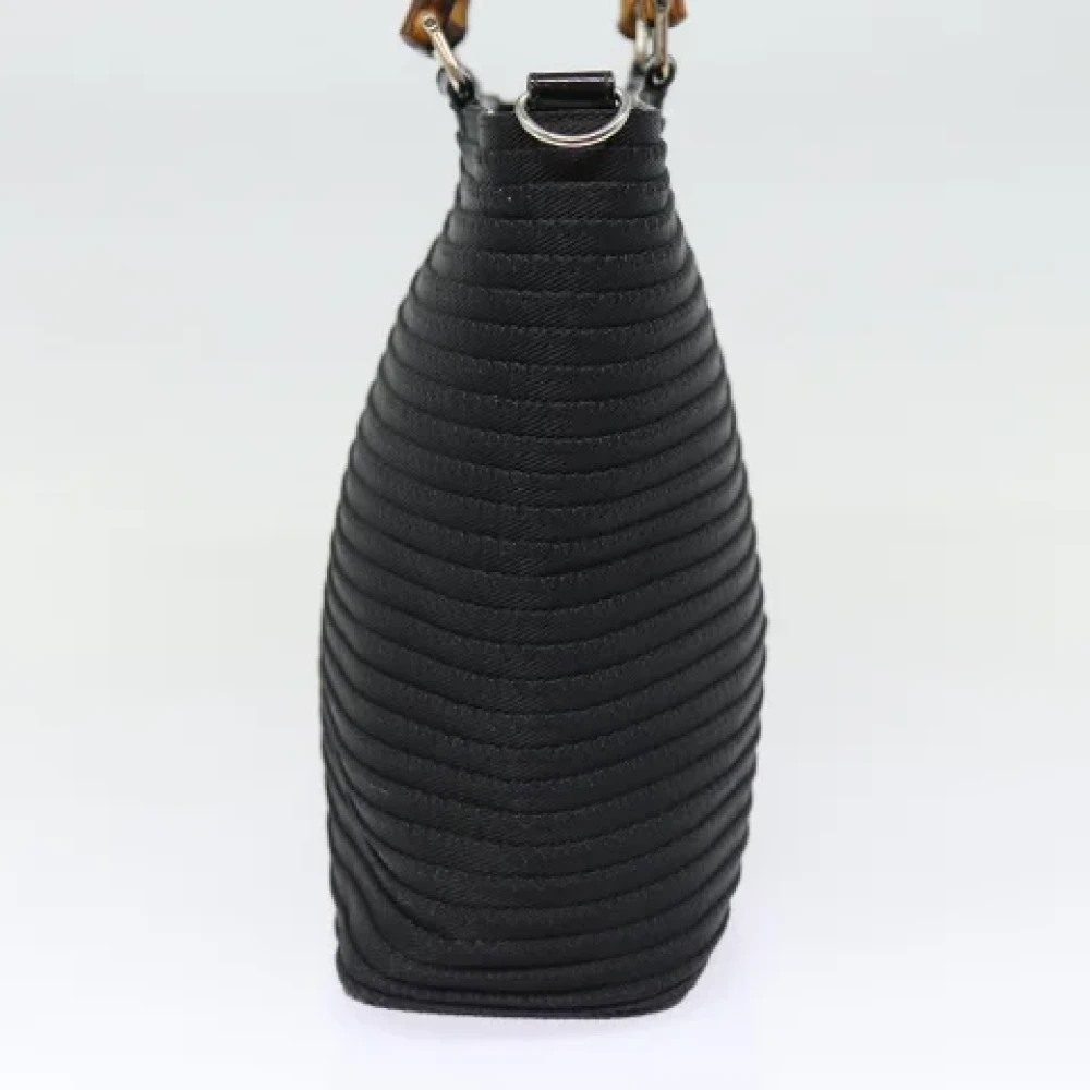 Gucci Vintage Pre-owned Fabric gucci-bags Black Dames