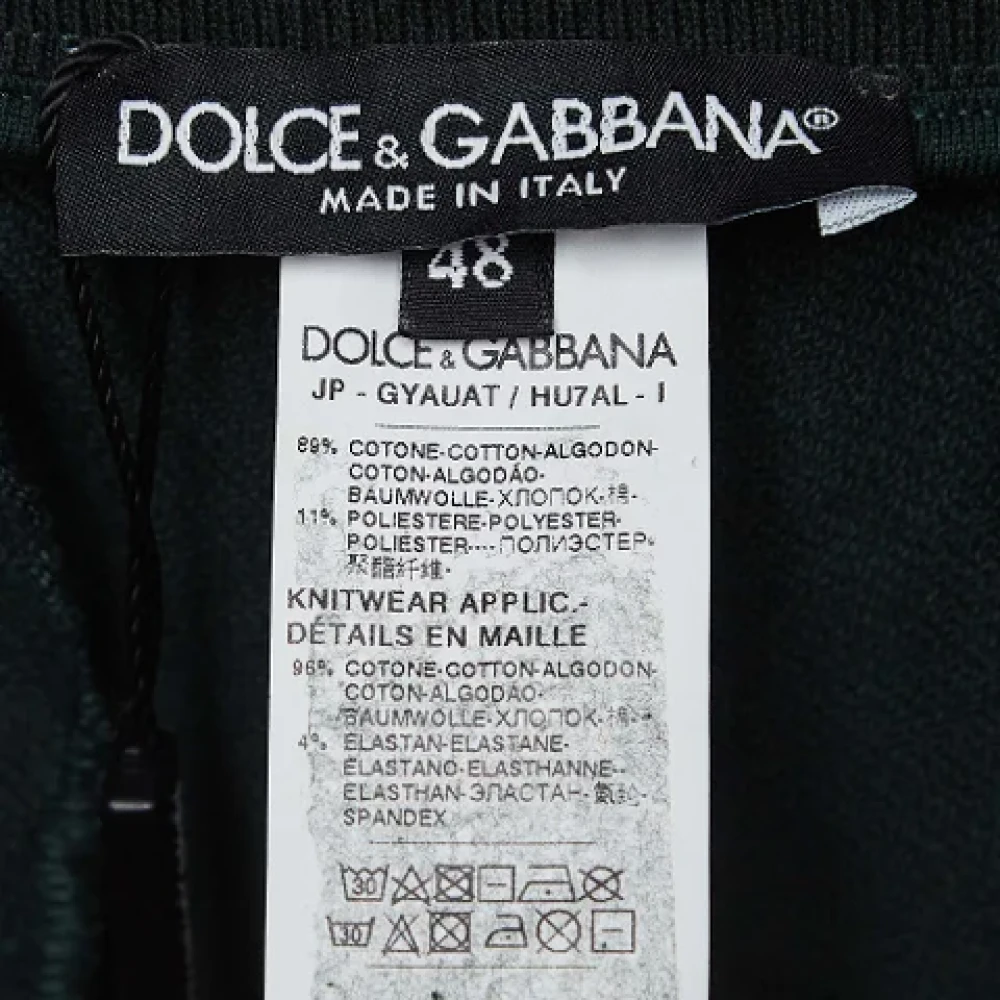 Dolce & Gabbana Pre-owned Fabric bottoms Green Heren