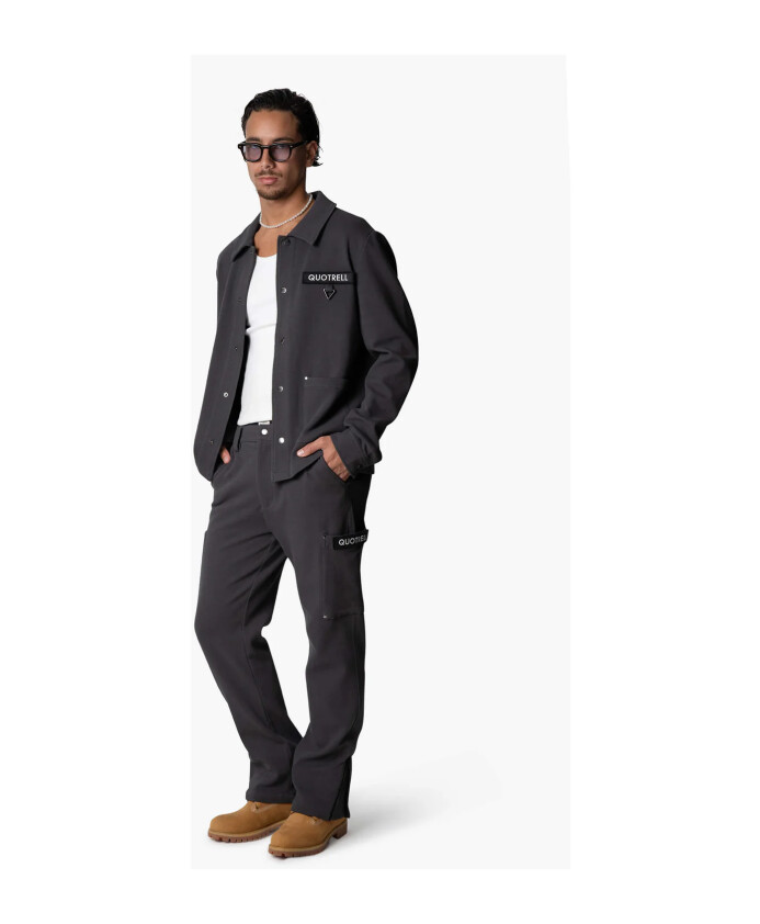 ensemble-homme-gris-pull-col-pantalon