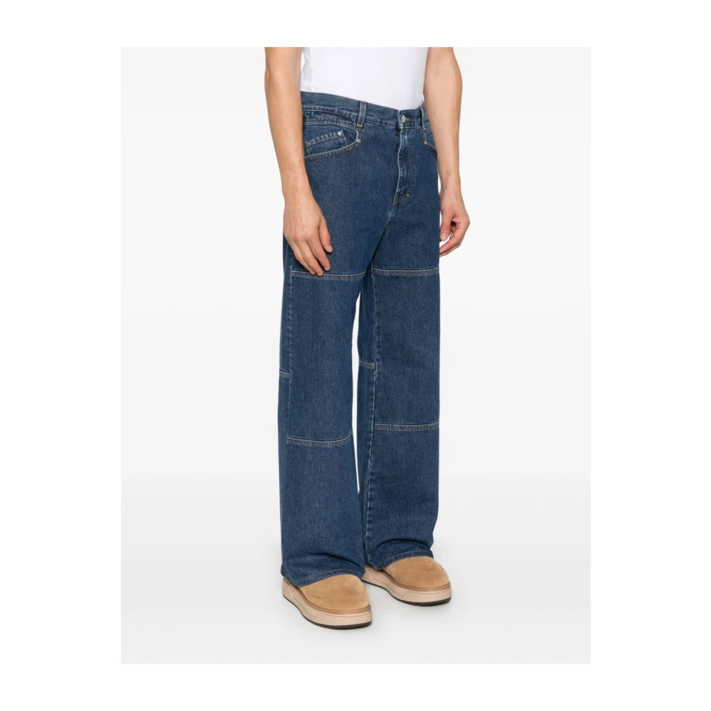 Sunflower Blauwe Flare Work Jeans Blue Heren