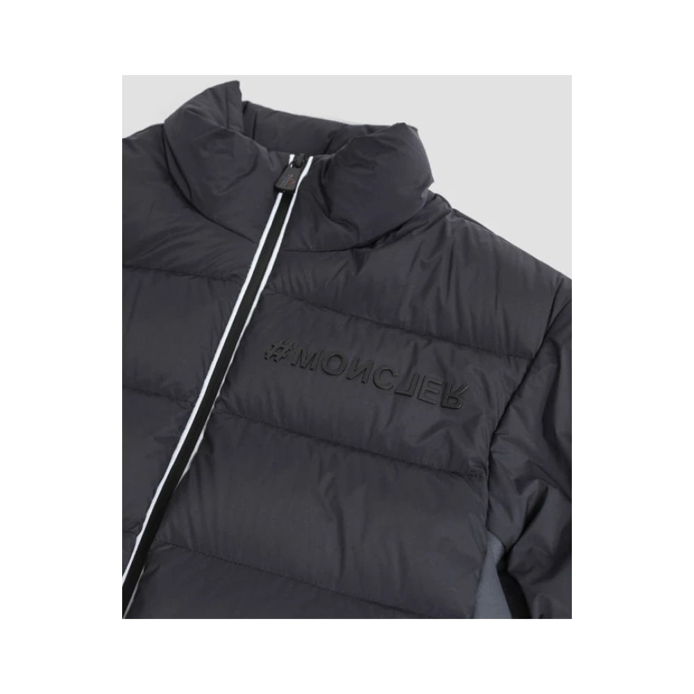 Moncler Zwarte Pocol MID Layer jas Black Heren