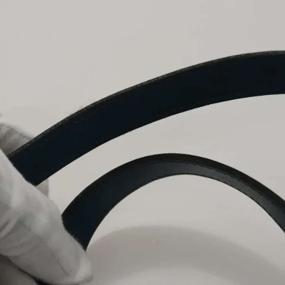 Louis Vuitton Vintage Pre-owned Leather handbags Blue Dames