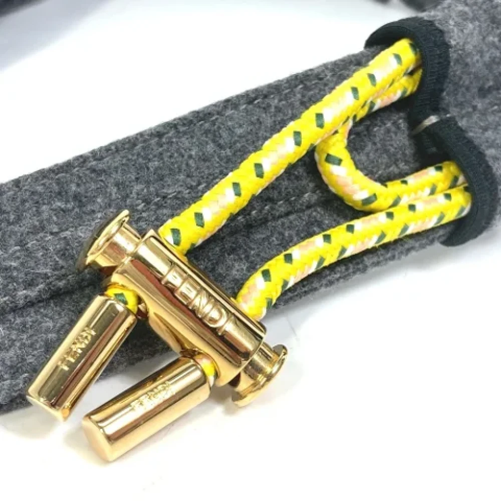 Fendi Vintage Pre-owned Fabric belts Gray Dames