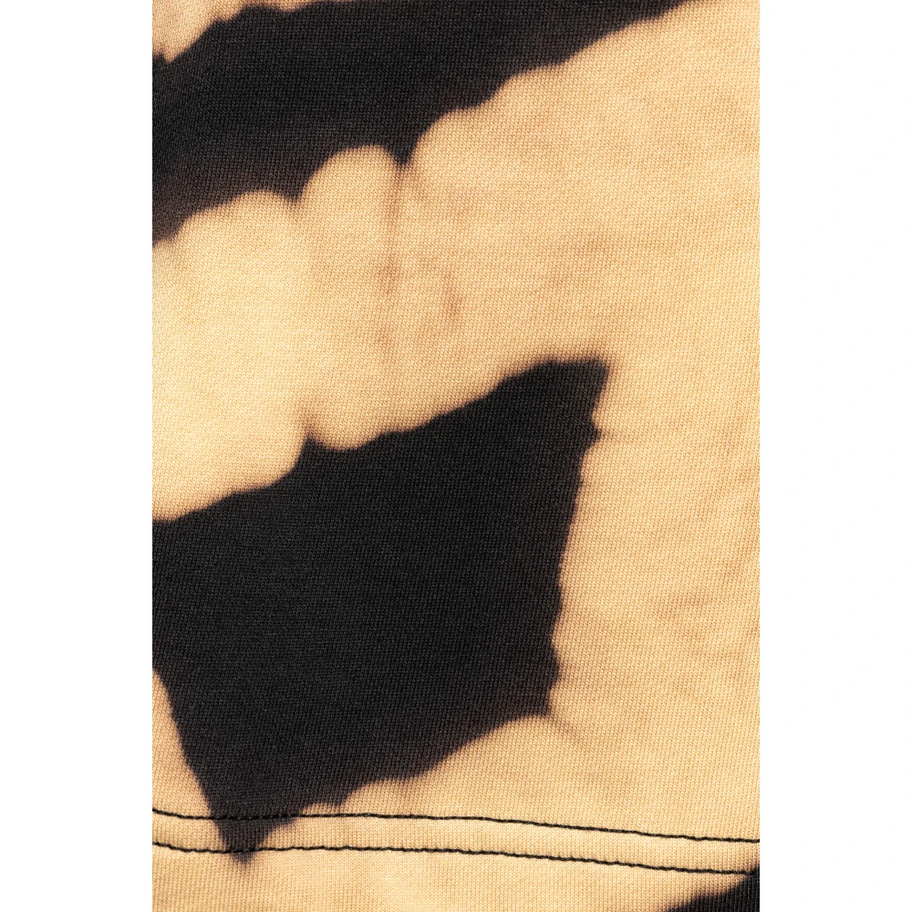 Diesel Shorts `P-Crow-Bleach` Black Heren