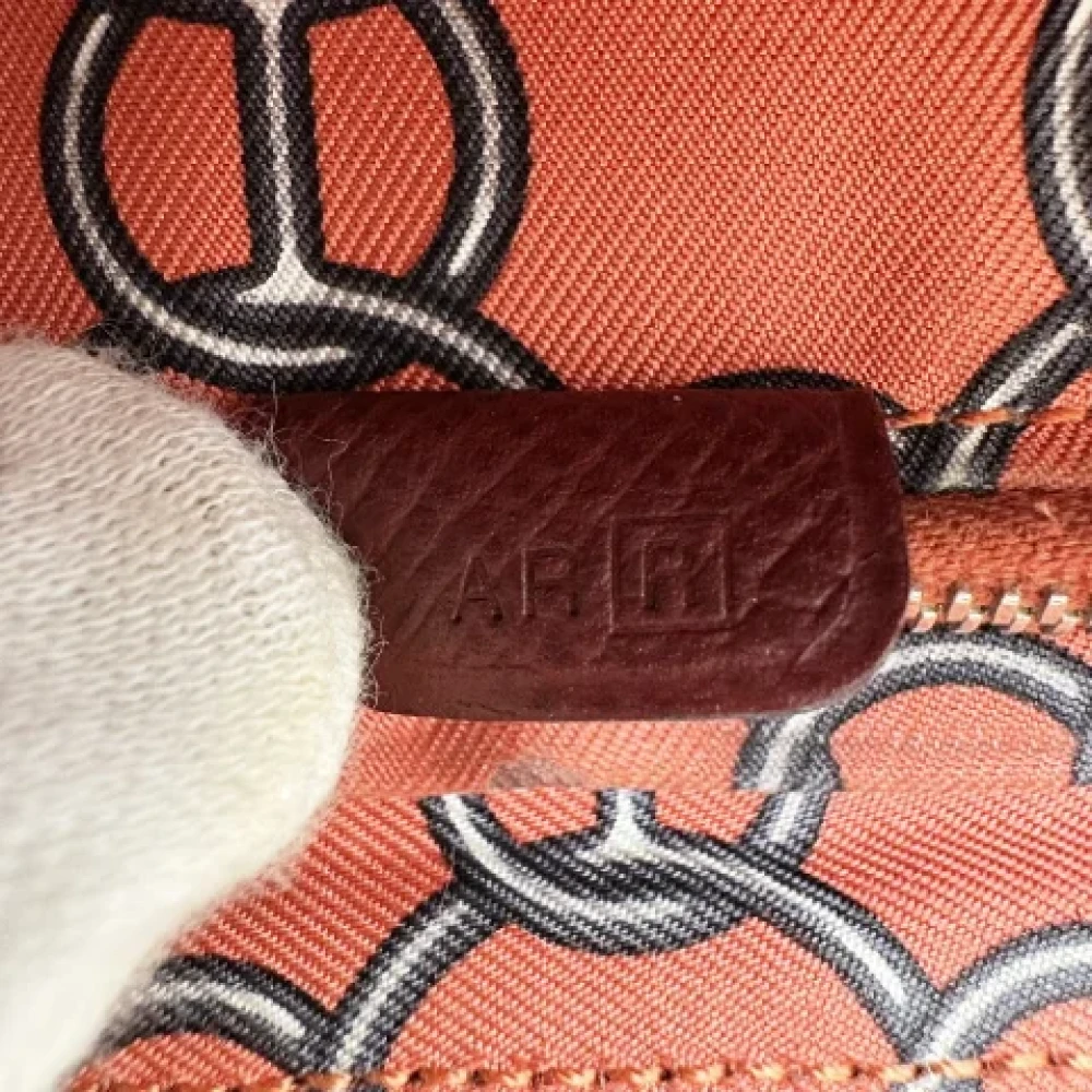 Hermès Vintage Pre-owned Leather wallets Red Dames