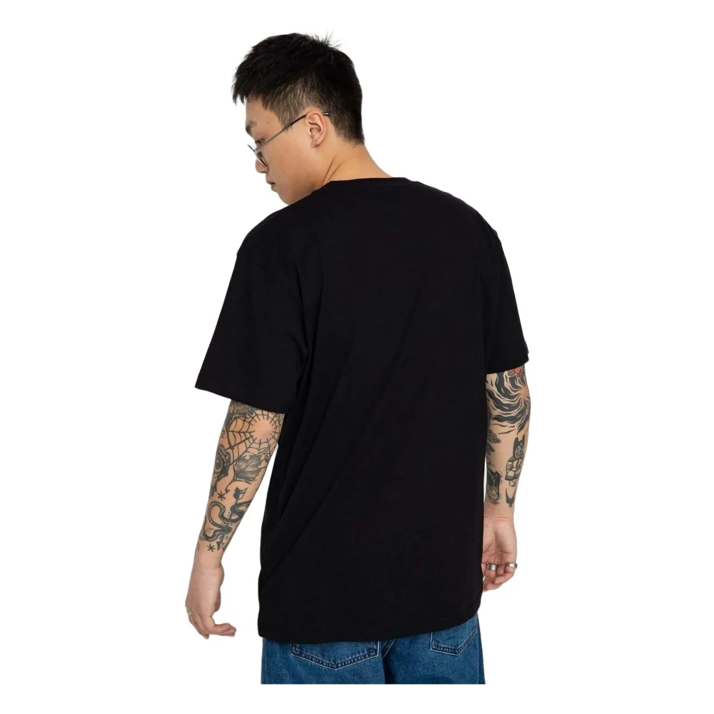 Vans Linkerborstlogo Ii Ss T-shirt Black Heren