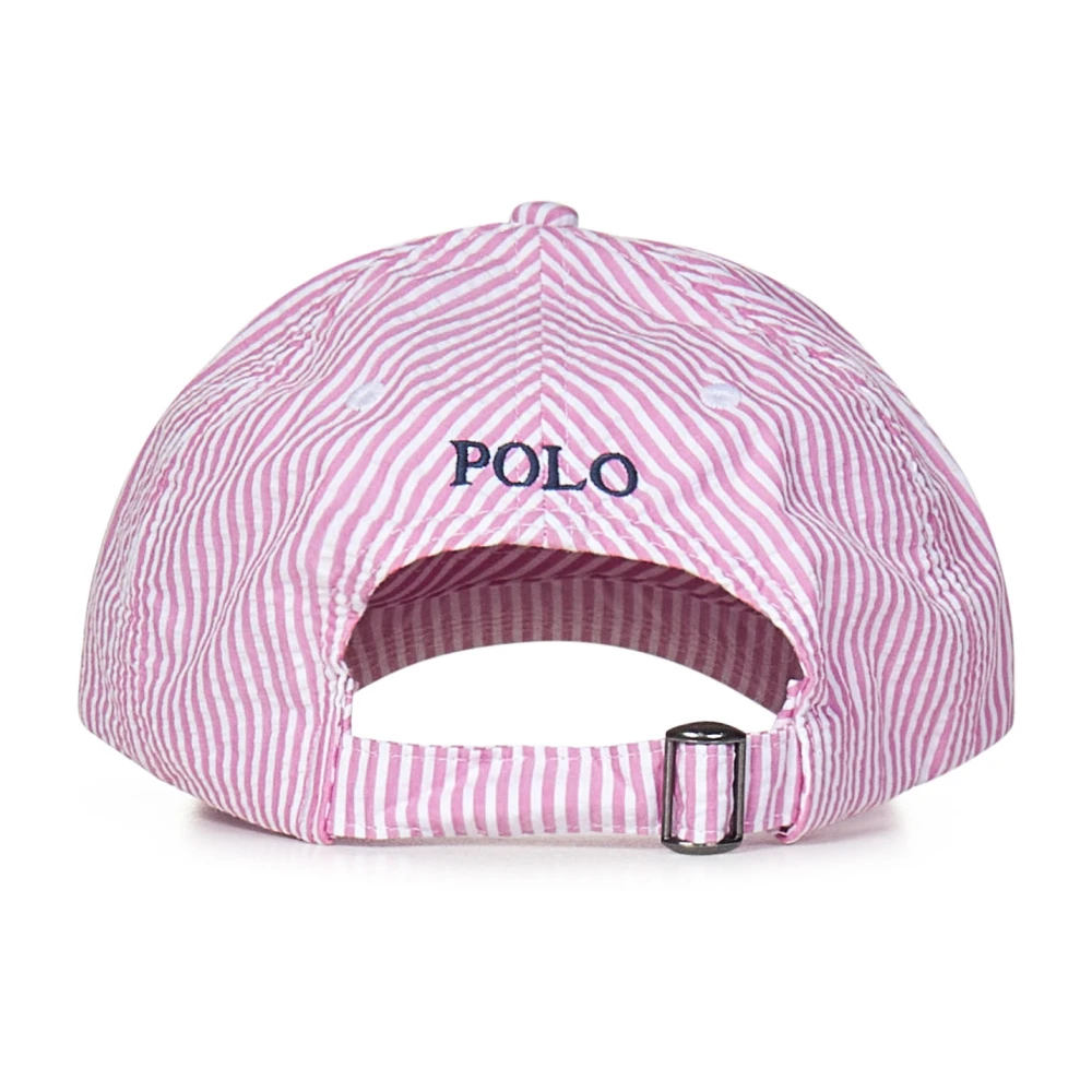Polo Ralph Lauren Roze Pony Geborduurde Hoed Pink Heren