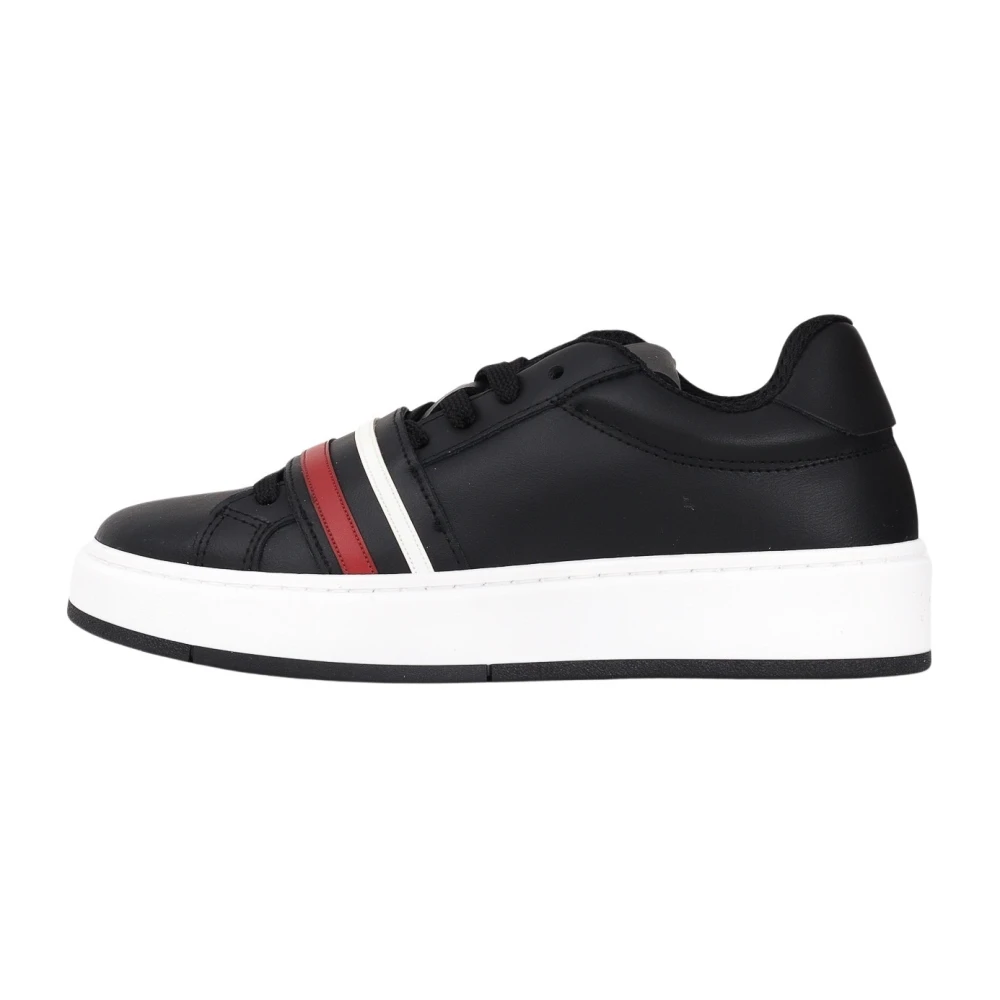Gcds Moderne zwarte sneakers met witte zool Heren Schoenen