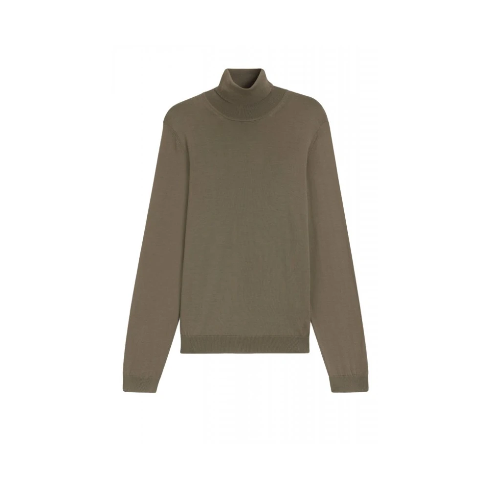 Hugo Men's Green Musso-P Rollneck Jumper - Turtlenecks - L - Knitwear