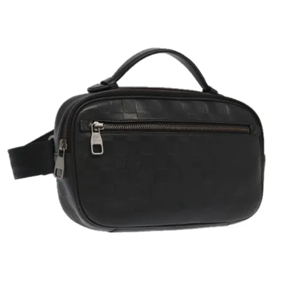 Louis Vuitton Vintage Pre-owned Leather louis-vuitton-bags Black Dames