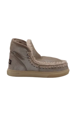 Metallic Beige Eskimo Stövlar