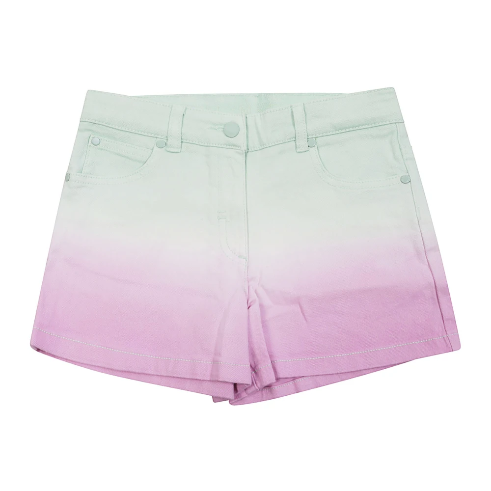 Stella McCartney Gradient Barn Shorts Multicolor, Flicka