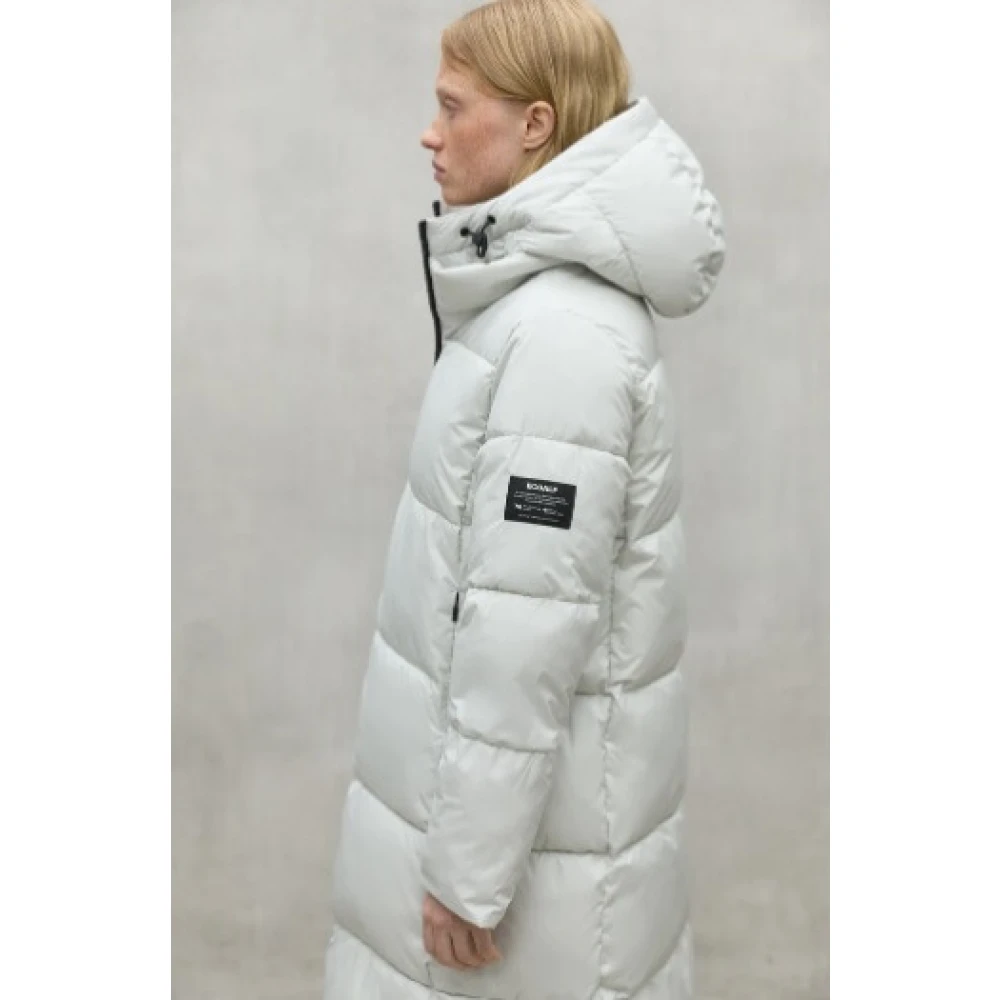 Ecoalf Omkeerbare waterafstotende winterjas White Dames