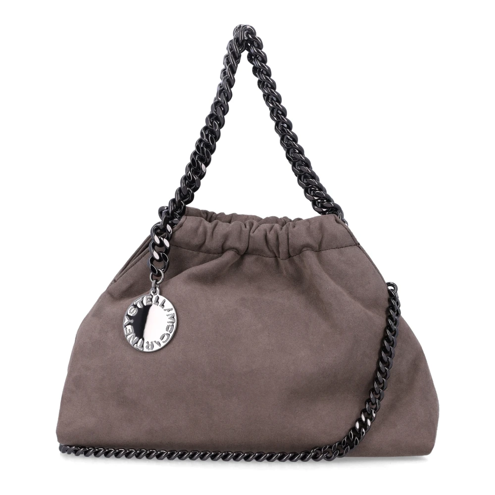 Stella Mccartney Donna Marrone - Falabella Mini Drawstring - Bags - One Size