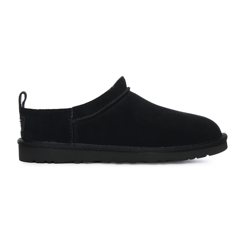 Ugg Black Slippers, Male, 8 Uk, Classic Micro Slipper