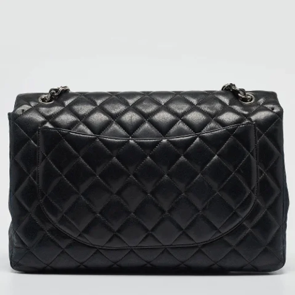 Chanel Vintage Pre-owned Leather chanel-bags Black Dames