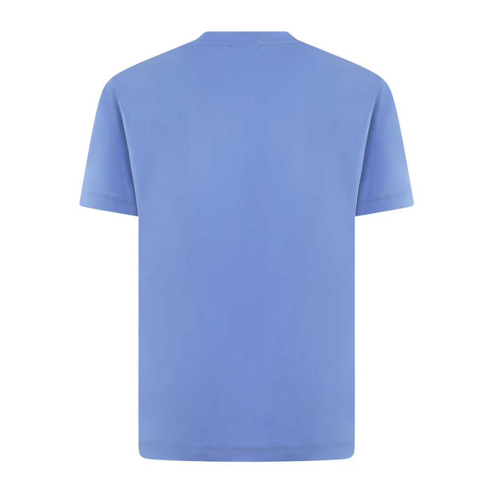 Valenza Interlock Supima T-Shirt Blauw Blue Heren