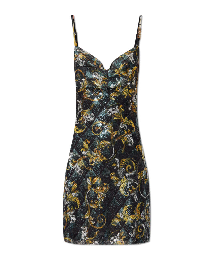 robe-a-sequins-avec-motif-baroque