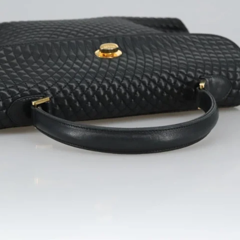 Bally Pre-owned Leather handbags Black Dames