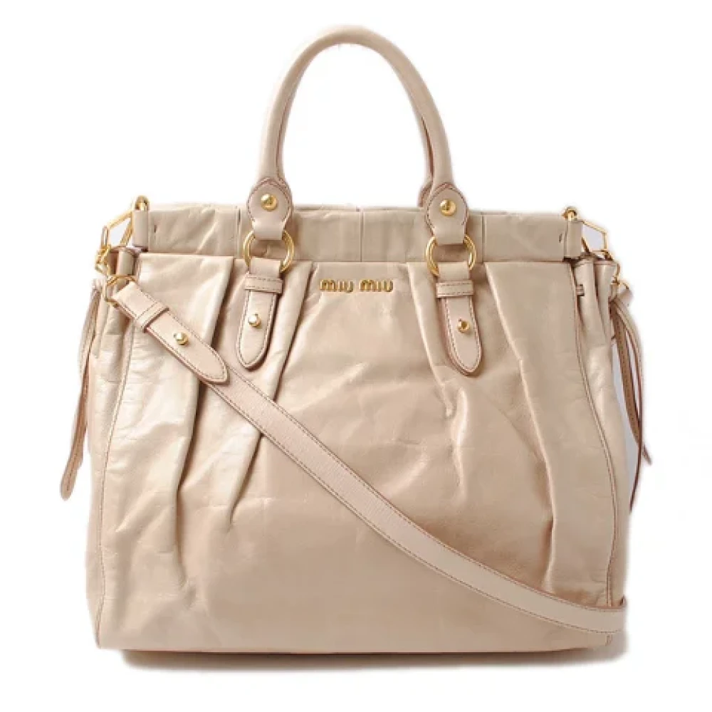 Pre-owned > Pre-owned Bags > Pre-owned Handbags - - Miu Miu Pre-owned - Modalova