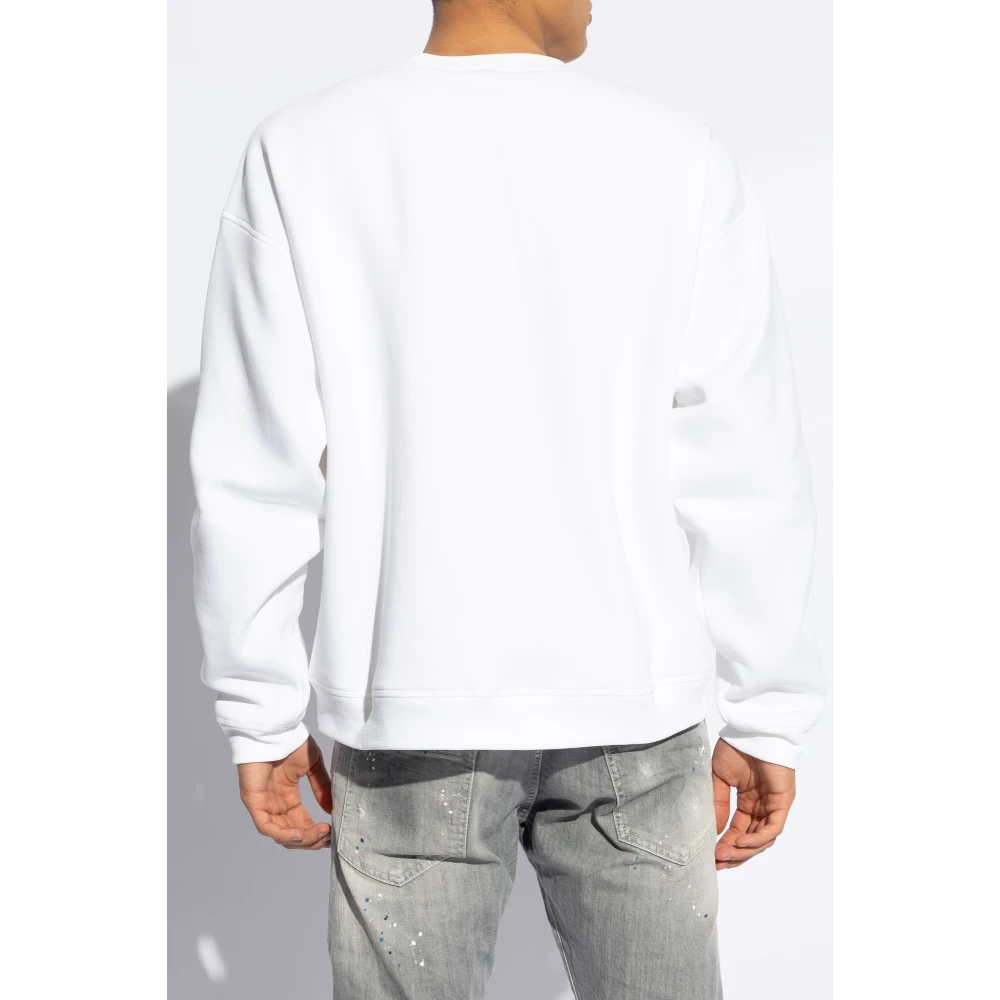Dsquared2 Sweatshirt met logo White Heren