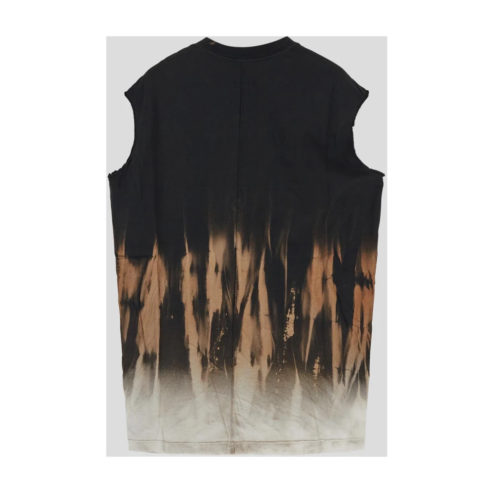 Rick Owens Zwart Katoenen Tarp T-Shirt Multicolor Heren