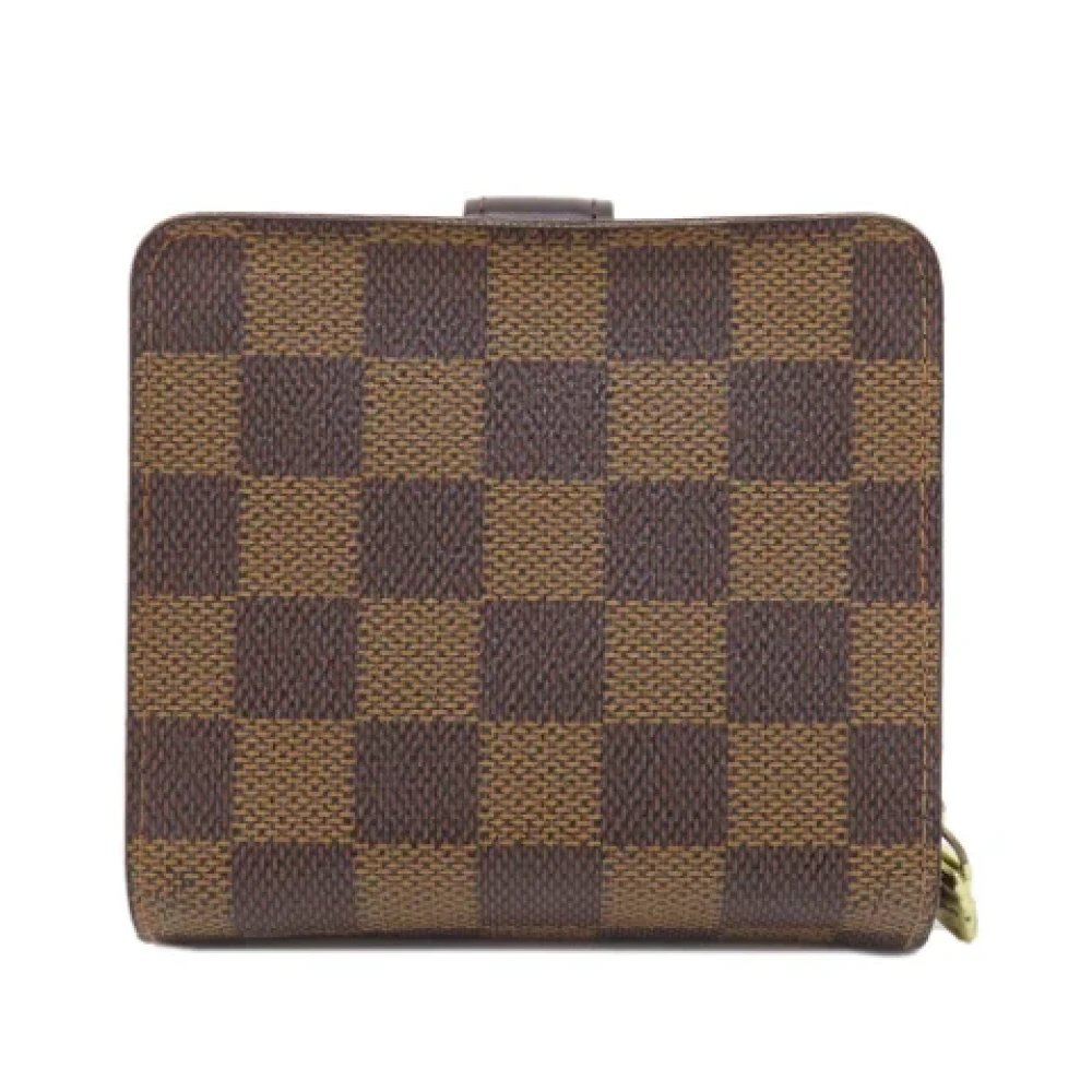 Louis Vuitton Vintage Pre-owned Canvas wallets Brown Dames