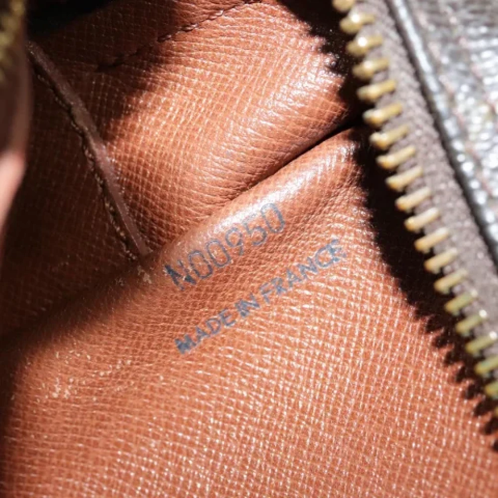 Louis Vuitton Vintage Pre-owned Canvas balenciaga-bags Brown Dames