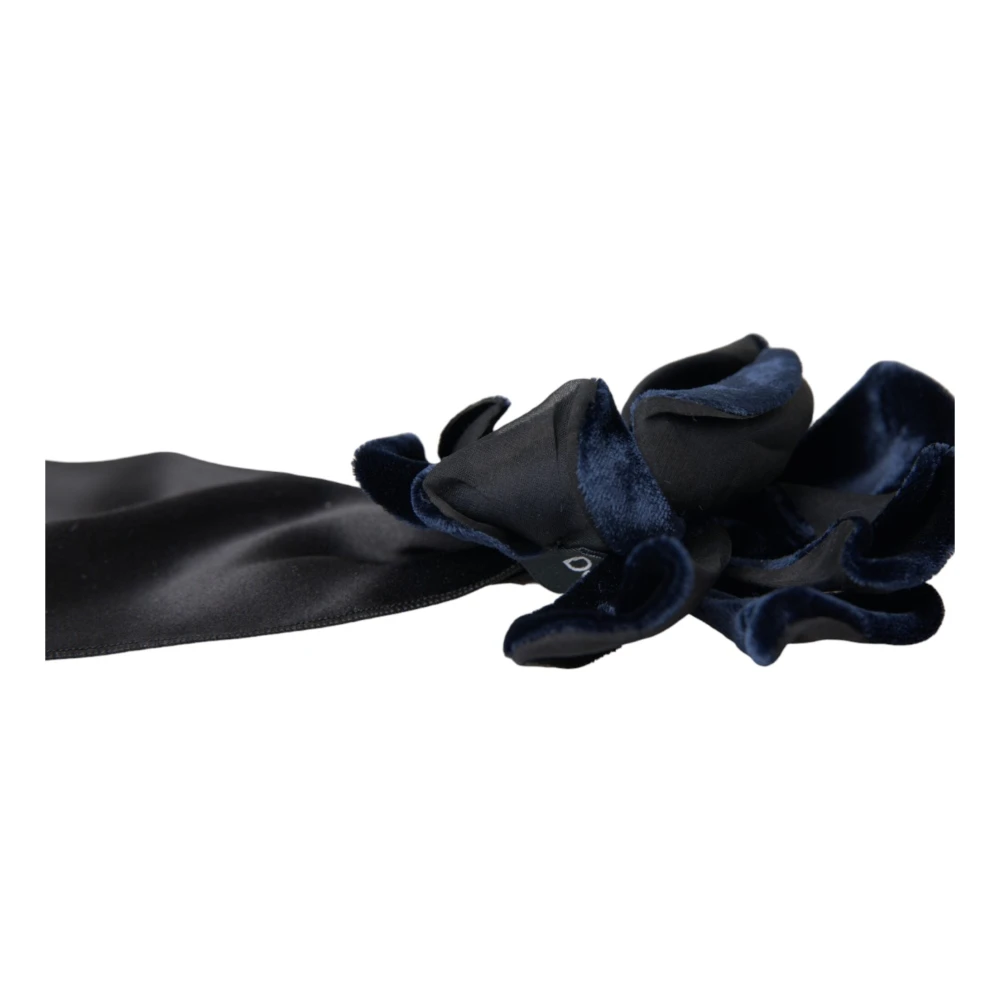 Dolce & Gabbana Bloemen Haarspeld Broche Black Dames