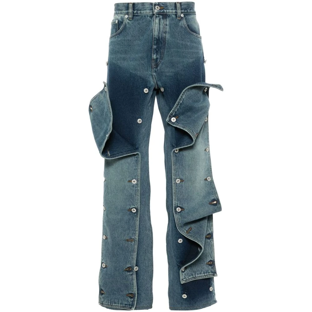 Y Project Indigo Blauwe Denim Jeans Blue Heren