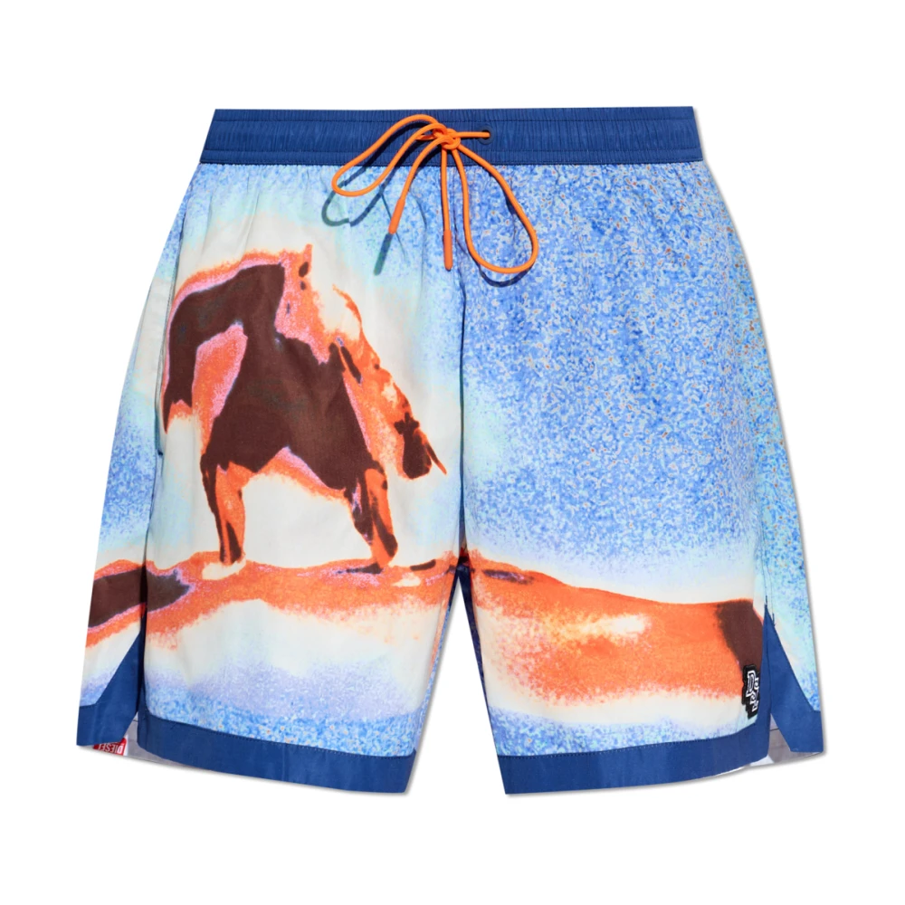 Diesel Herr Blå Badkläder Xl, Swimwear