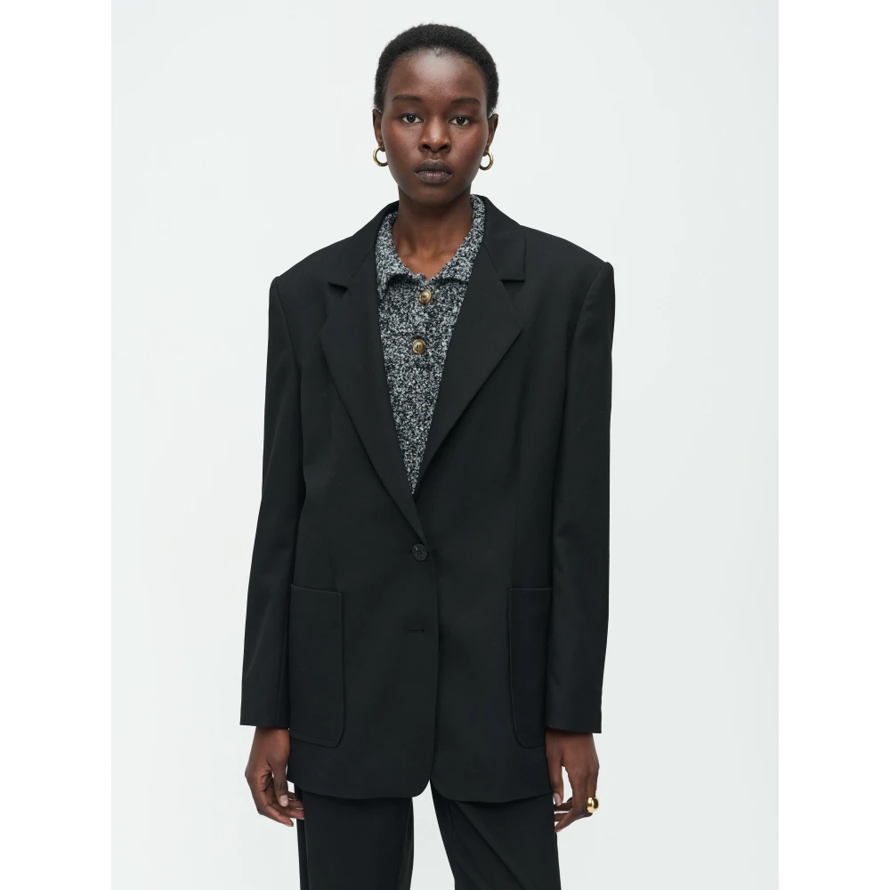 Jane Lushka Lennard Blazer Black Dames